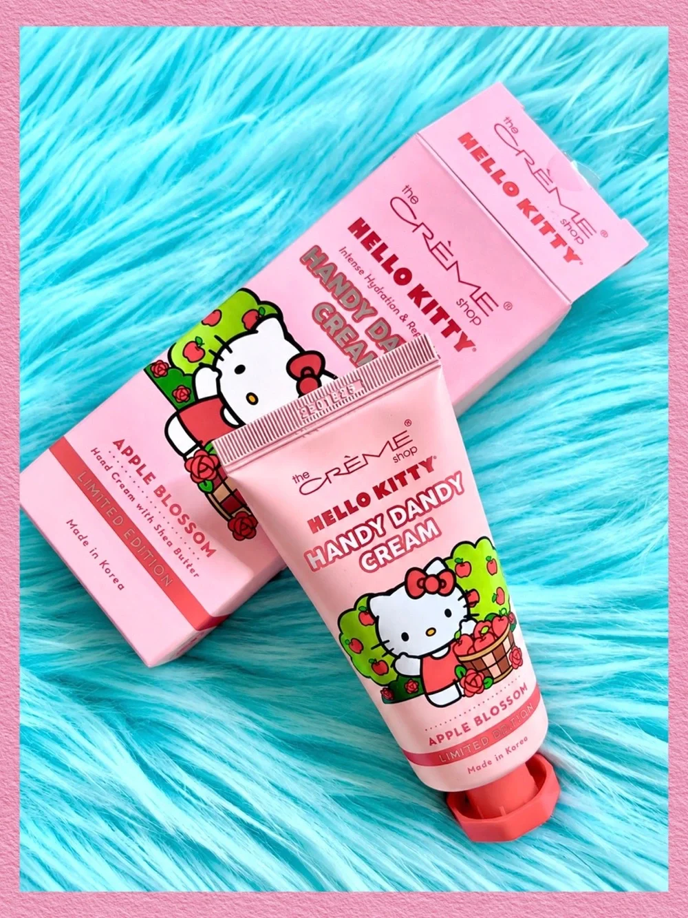Crème Shop x Sanrio Hello Kitty Apple Blossom Hand Cream Limited Edition